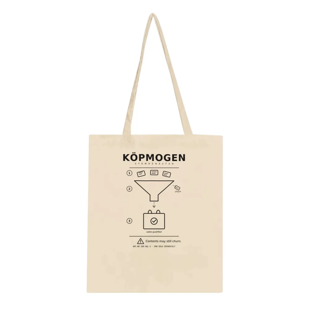 KÖPMOGEN — Sales Qualified Tote Bag | Stämde Nästan